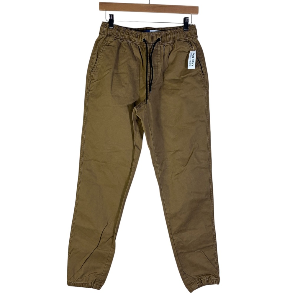 NWT Old Navy Modern Jogger Built in Flex Khaki Pants Mens XS